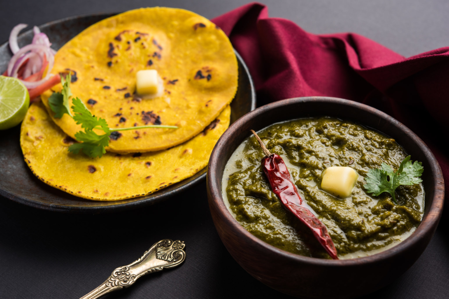 Pakistan Sarson ka Saag and Makkai ki Roti Finmail